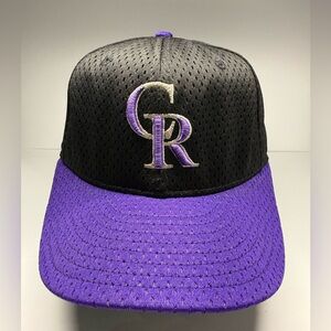 Colorado Rockies MLB New Era 59Fifty Authentic Collection Cap Hat Fitted 7 1/4